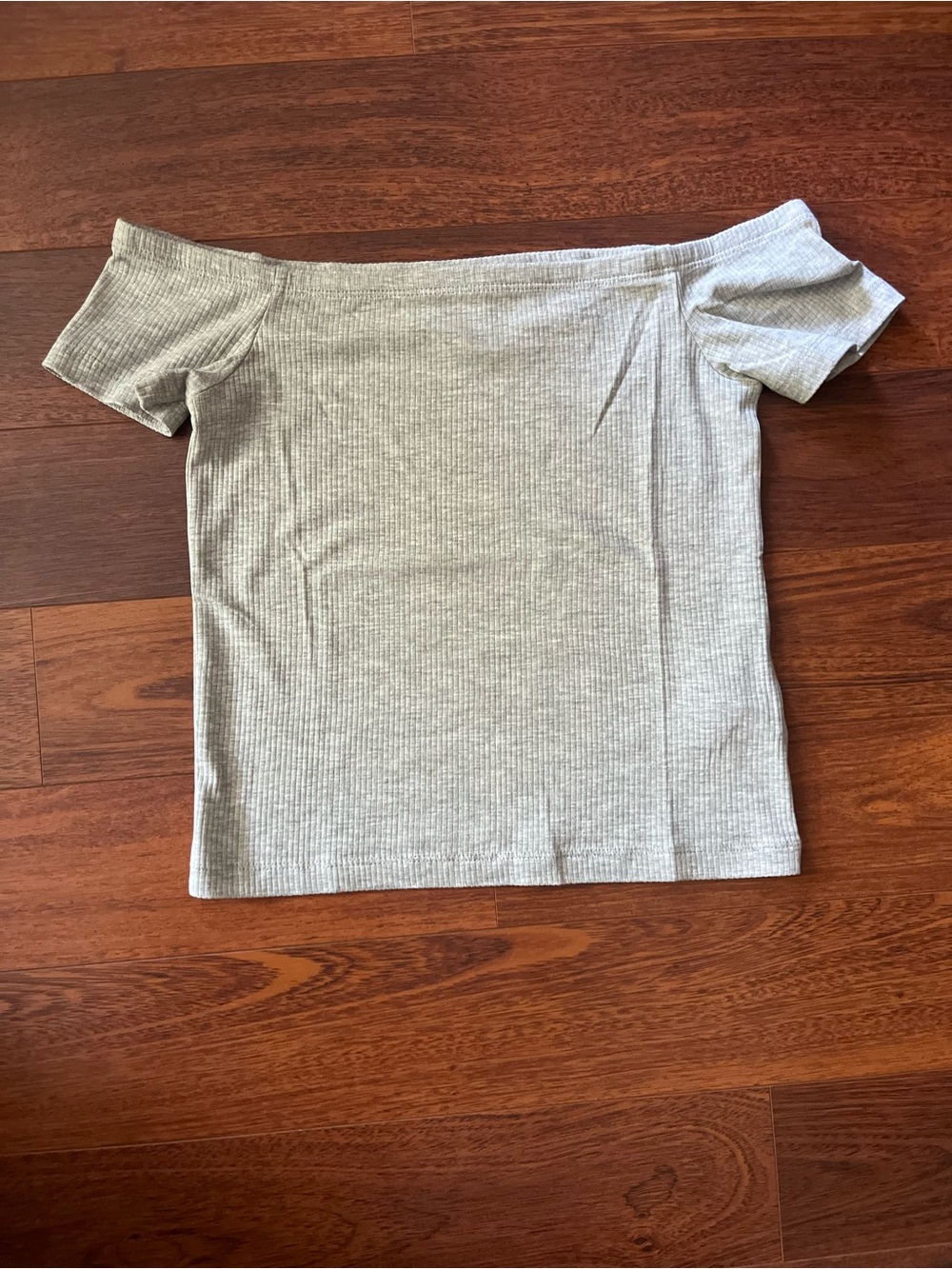 Forever 21 Off-Shoulder Ribbed Top